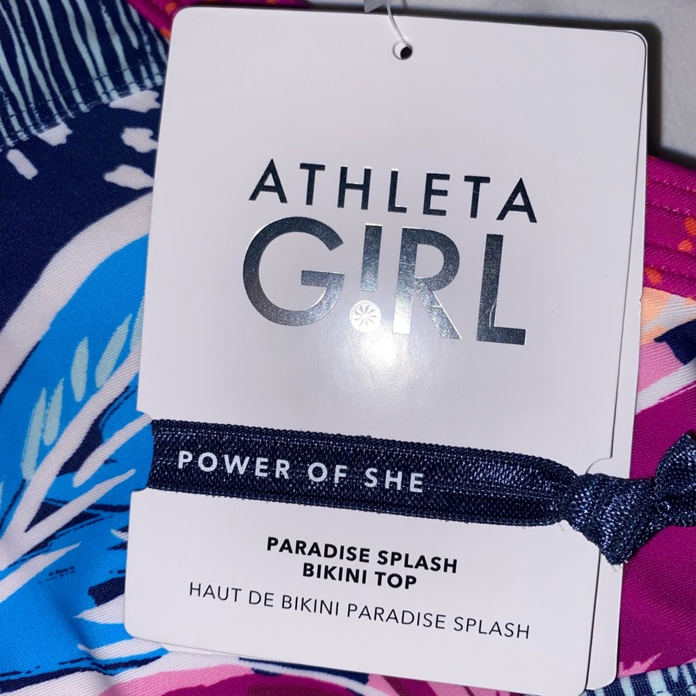 Athleta Girl Paradise Splash Bikini Top - Picture 2 of 4